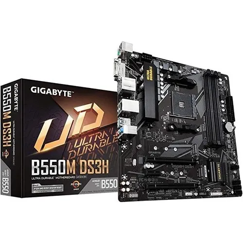 Placa Mãe Gigabyte B550m-ds3h Wi-Fi Amd Am4 Micro Atx Ddr4 Rev 1.5
