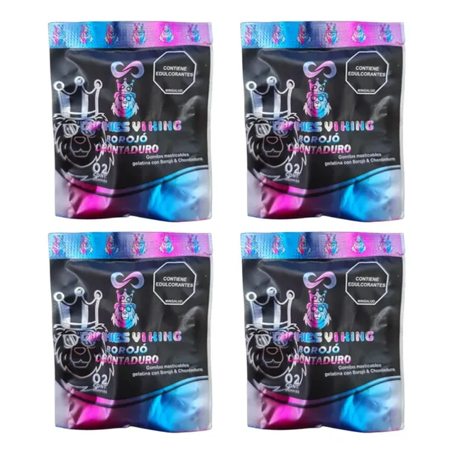 Potenciador Sexual Energizante 8 Gomitas Hombre Y Mujer Energía Adicional Borojó Chontaduro Natural
