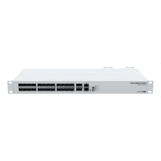 Switch De Fibra MikroTik CRS326-24S+2Q+RM Blanco