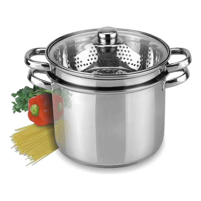 Ollas Pastera Acero Inoxidable 8 Lts Termodifusor - Fama