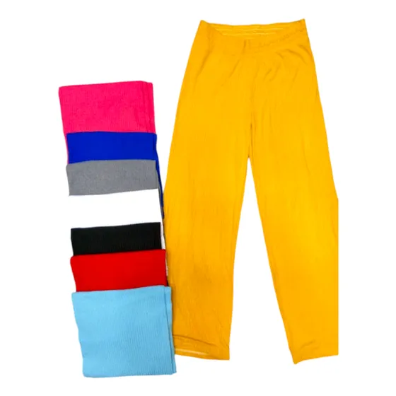Leggins Palazzo Para Dama 3 Unidades