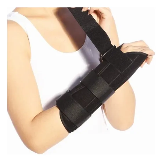 Muñequera Inmovilizadora Ajustable Con Barras De Metal