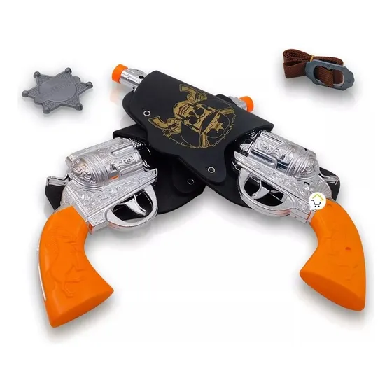 Pistolas Juguete Vaquero Cowboy Sheriff Disfraz Halloween