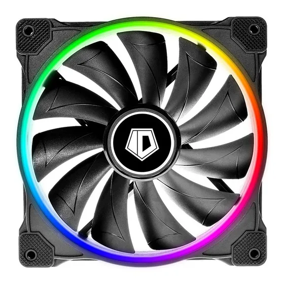 Cooler Fan Id-cooling 140mm Argb Pwm Zf-14025-argb 80cfm !