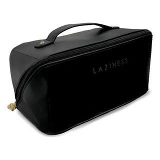 Necessaire Feminina Organizador Maquiagem Viagem Blogueira Laziness Cor Preto Necessaire Feminina Organizador Maquiagem Viagem Blogueira Laziness Cor Preto
