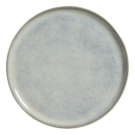 Conjunto 6 Pratos Rasos Grés Verde Ø27,5cm Linha Bio Green Porto Brasil Liso