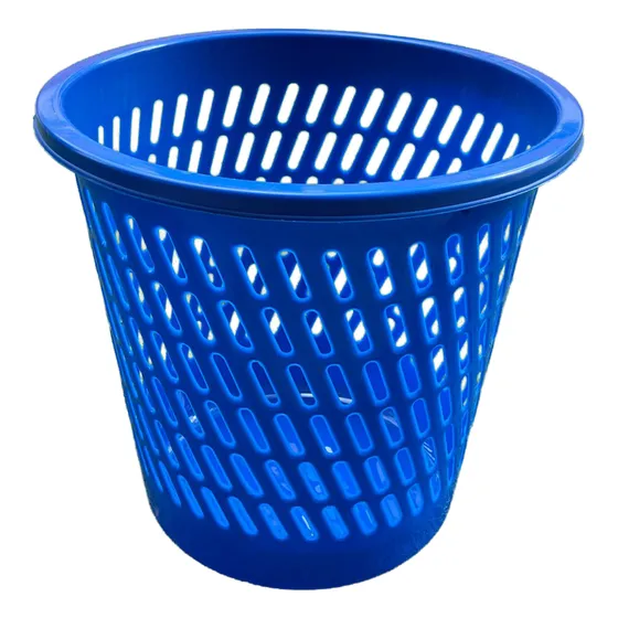 Papelera Plástica Rejilla Duraplas 10lts Gama De Colores