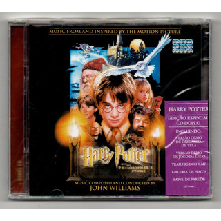 Cd Harry Potter E A Pedra Filosofal - John Williams- Lacrado Cd Harry Potter E A Pedra Filosofal - John Williams- Lacrado