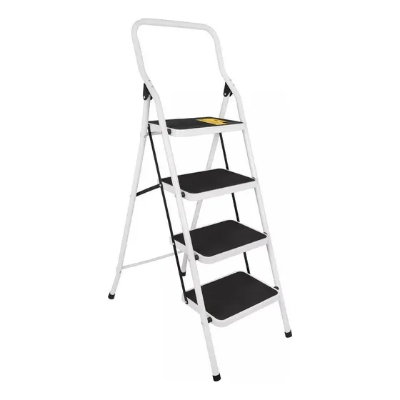 Escalera Tubular, Plegable, 4 Peldaños,   24122