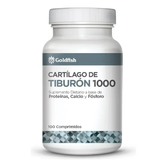 Cartílago De Tiburón Goldfish X 100comp Sabor Sin sabor