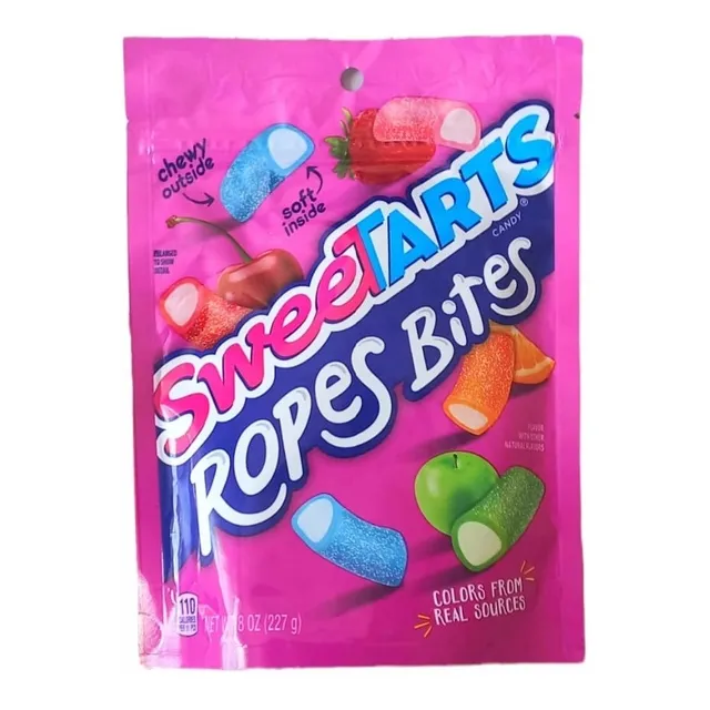 Sweetarts Ropes Bites Dulce Importado