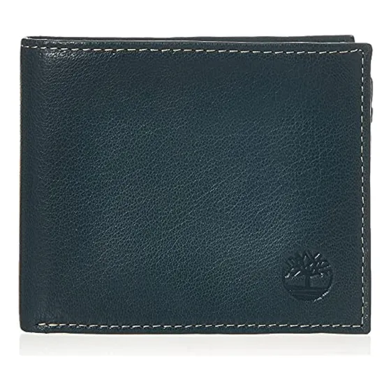 Timberland Cartera De Cuero Para Hombre Con