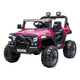 Motorizado Jipe Thor 4x4 Baby Style Cor Rosa Motorizado Jipe Thor 4x4 Baby Style Cor Rosa