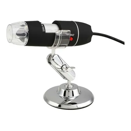 Microscopio Digital 40x-1000x 8 Led Mas Soporte