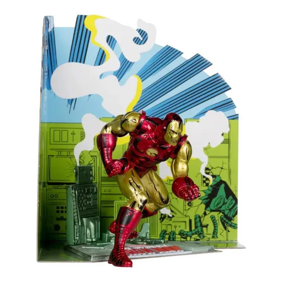 Figura Iron Man Mc Farlane Marvel Escala 1:10th Wv1
