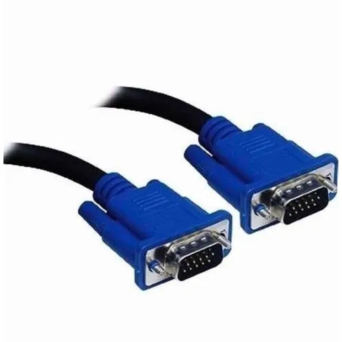 Cabo Vga Para Monitor Macho Lcd Pc Câmeras 1,5 Metros Novo