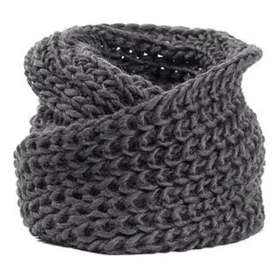 Bufanda Cuello Estilo Punto Inglés Lana Invierno Abrigado