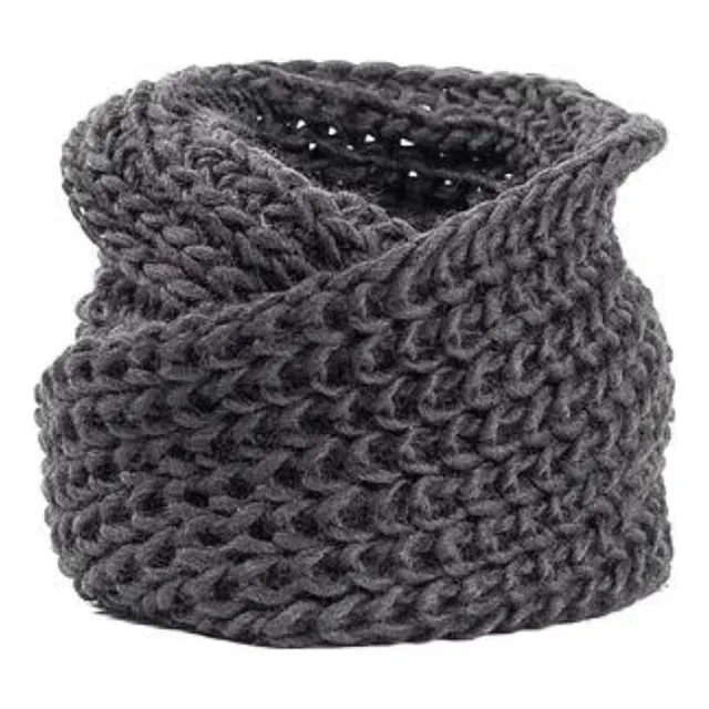 Bufanda Cuello Estilo Punto Inglés Lana Invierno Abrigado