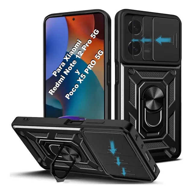 Carcasa Antigolpes 360° Anillo Para Xiaomi (todos Modelos)