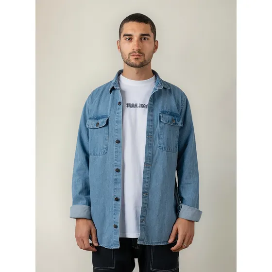 Sobre Camisa Jean Hombre / Turk Derek 002