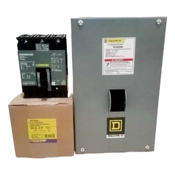 Squared Fal36030 Fa100smx 3 Polos 30 Amp. 600 Vol