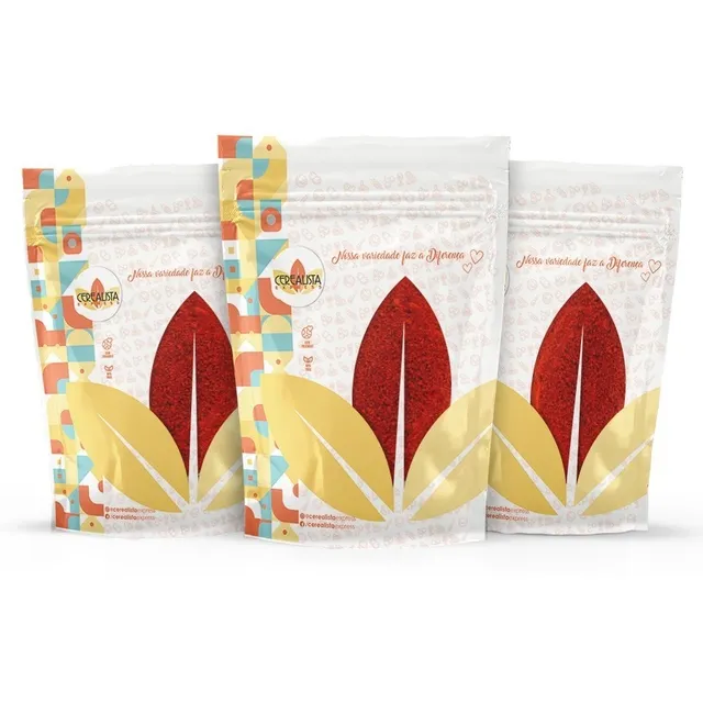 Kit Tempero Páprica Doce + Picante + Defumada 500g Cada