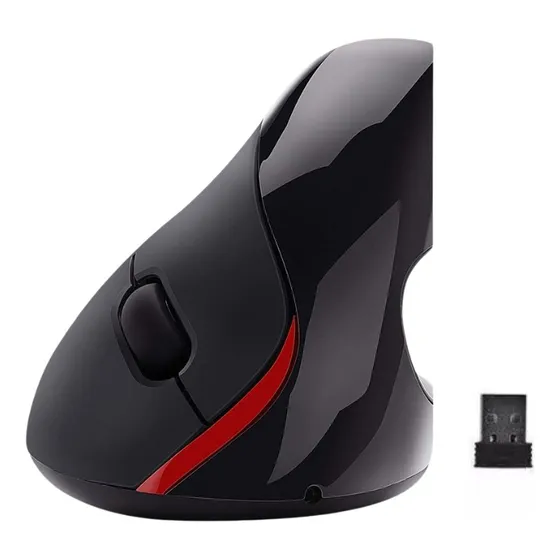 Raton Mouse Vertical Inalambrico Ergonomico Tunel Carpo