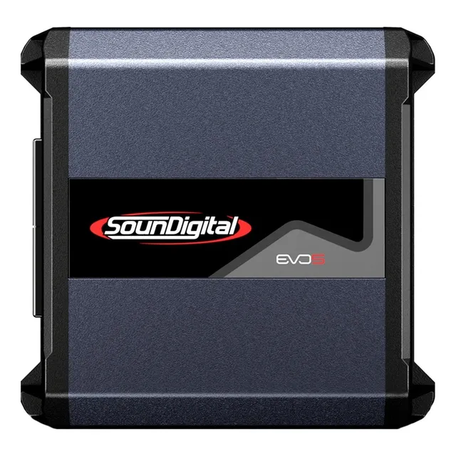 Módulo Amplificador SounDigital 400.2 EVO 5 Classe D 2 Canais 4 Ohms - Canal 2 Ohms e Bridge 4 Ohms SD 400W RMS 2C Potência Som Automotivo Carro Moto 400 WRMS Sd400.2 SD400X2 SD400.2-4 SD 400.2-4 EVO5