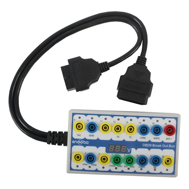 Break Out Box Obd2 Detector Protocolo Obdii