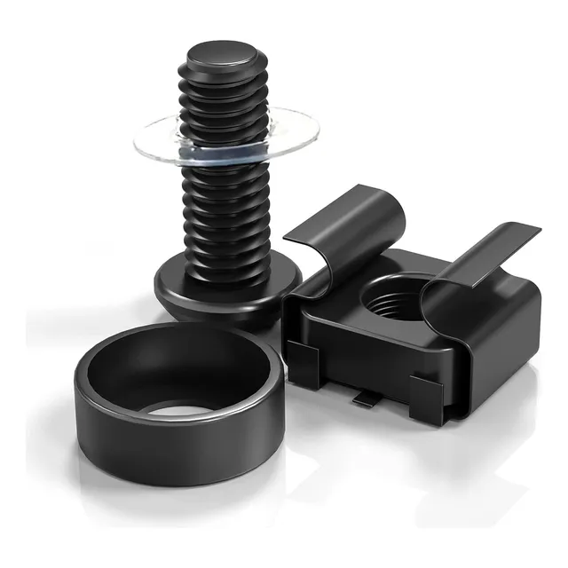 150 Juego Tuercas Y Tornillos M6 X 16 Mm Para Gabinetes Rack