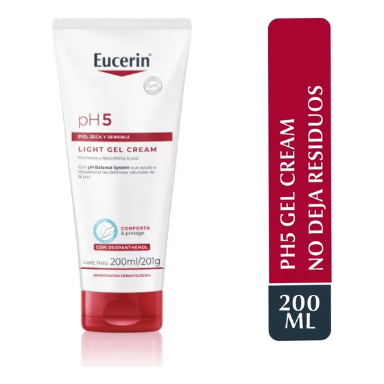 Eucerin Ph5 Light Crema Gel Piel Seca Y Sensible 200 Ml