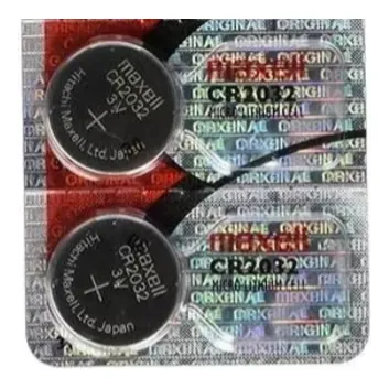 Pila Bateria 2032 Cr2032 3v Litio Maxell 2 Unidades