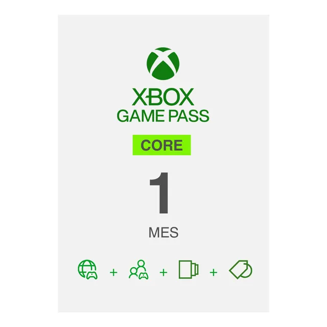 Xbox Game Pass Core 1 Mes Digital