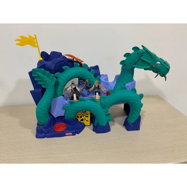 Juguete Serpiente Marina Fisher Price Como Nueva