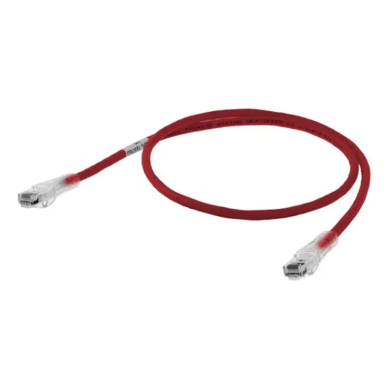 Patch Cord Hubbell Cat6 (3 Ft) Rojo Hc6r03 