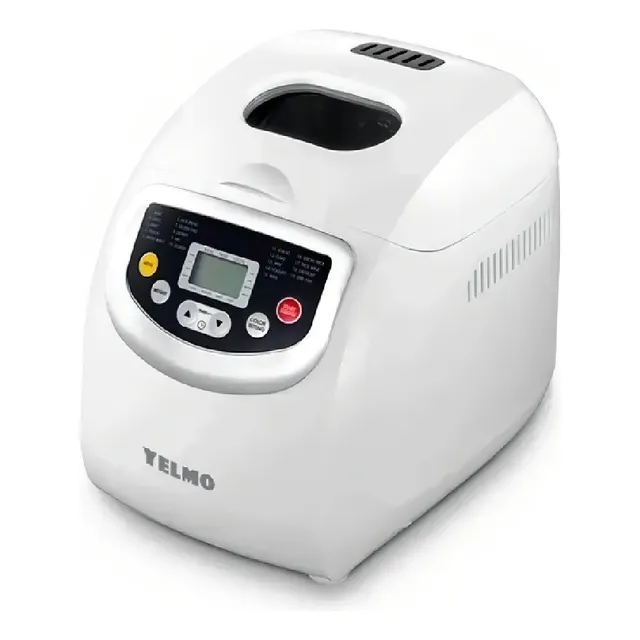 Fabrica Horno De Pan Digital Yelmo Hp-3502 650w 19 Programas Color Blanco