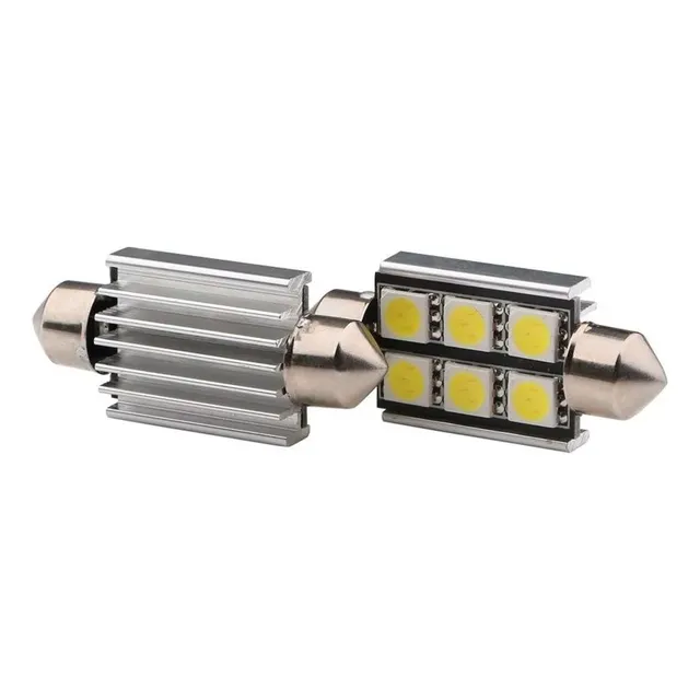 Lampara Tubular Led Canbus 39mm 5050 Festoon El Par