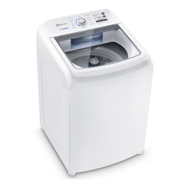 Máquina De Lavar 15kg Electrolux Essential Care Com Cesto In Cor Branco 110v Máquina De Lavar 15kg Electrolux Essential Care Com Cesto In Cor Branco 110v