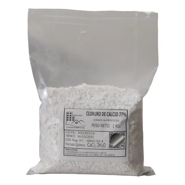 Cloruro De Calcio 1 Kg (todoqueso2)