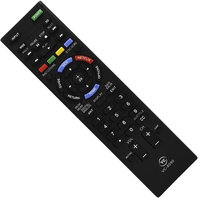 Mando a distancia de TV Sony Bravia Vc8090 compatible con pantalla LCD LED
