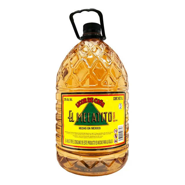 Licor De Caña El Mecatito De Tonaya Oro Pet 5000 Ml