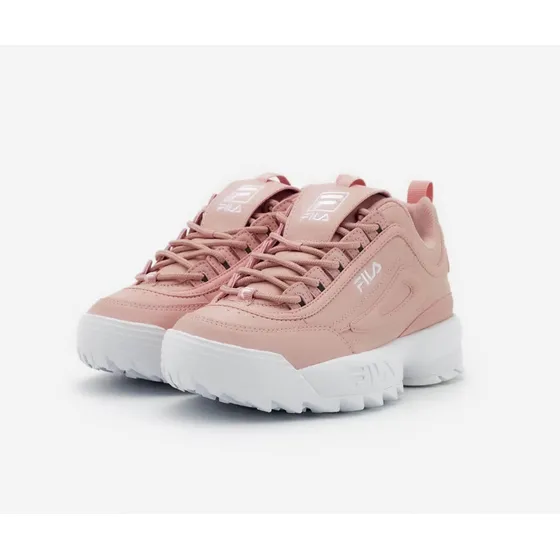 Zapatos Mujer Marca Fila Plataforma Alta Casuales Original