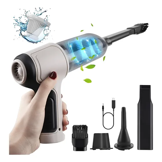 Aspiradora Manual Inalámbrica Premium, 4 En1,ultrashop*