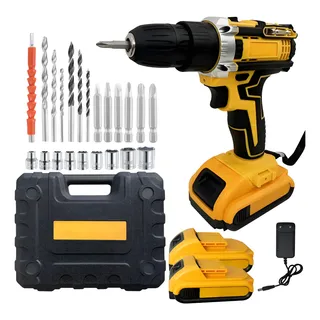 Parafusadeira Furadeira 48v Profissional 2 Baterias