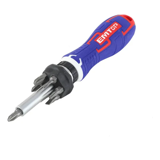 Destornillador Ratchet 8 Puntas