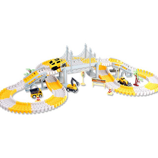 Pista Magica Flexible Con Coche De Pila Juguete Para Niños Pista Magica Flexible Con Coche De Pila Juguete Para Niños