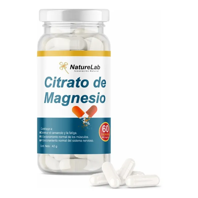 Citrato De Magnesio Alta Calidad Premium Contenido Puro