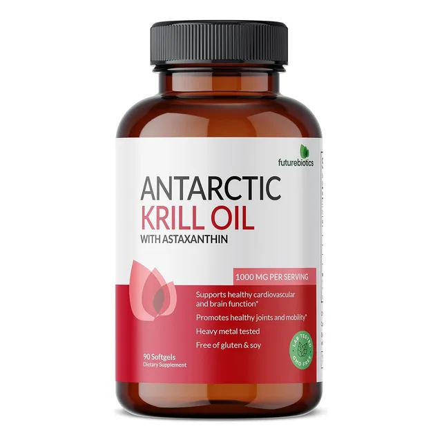 Aceite De Krill Astaxantina 90 Cápsulas Gel Omega 3
