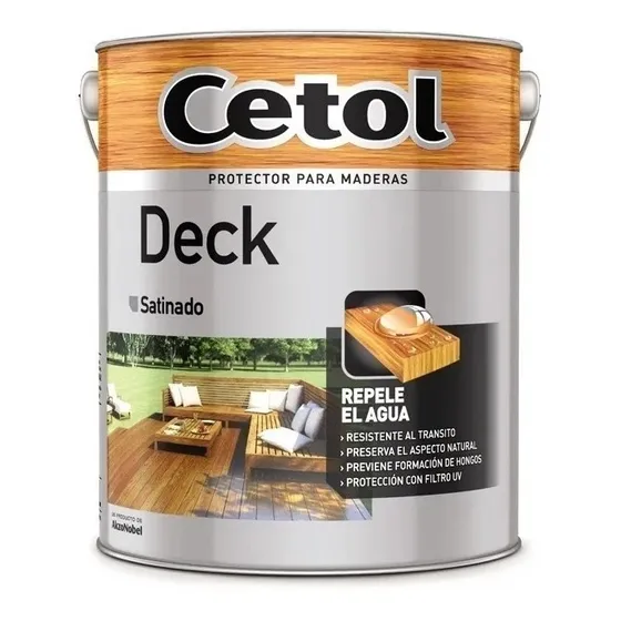 Cetol Deck Exterior X 1l Satinado Serrentino