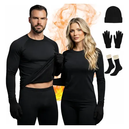 Kit Inverno 5 Peças Segunda Pele Térmico Adulto